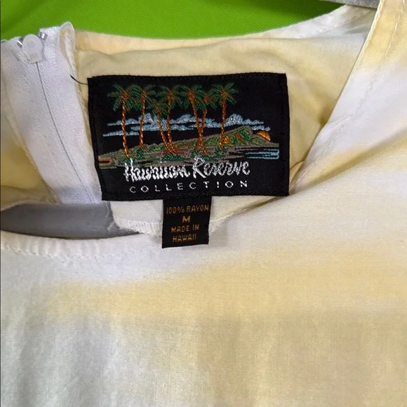 Vintage yellow and Green Puff Sleeve Sheath Midi Dress - Picture 9 of 9